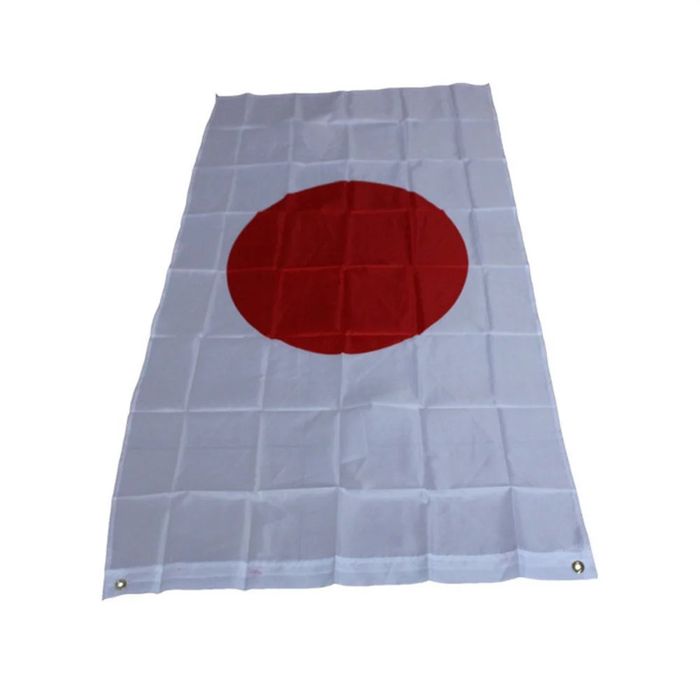 90x150cm 3x5ft Japan Flag Polyester National Flag with Grommets for Outdoor Indoor - 5