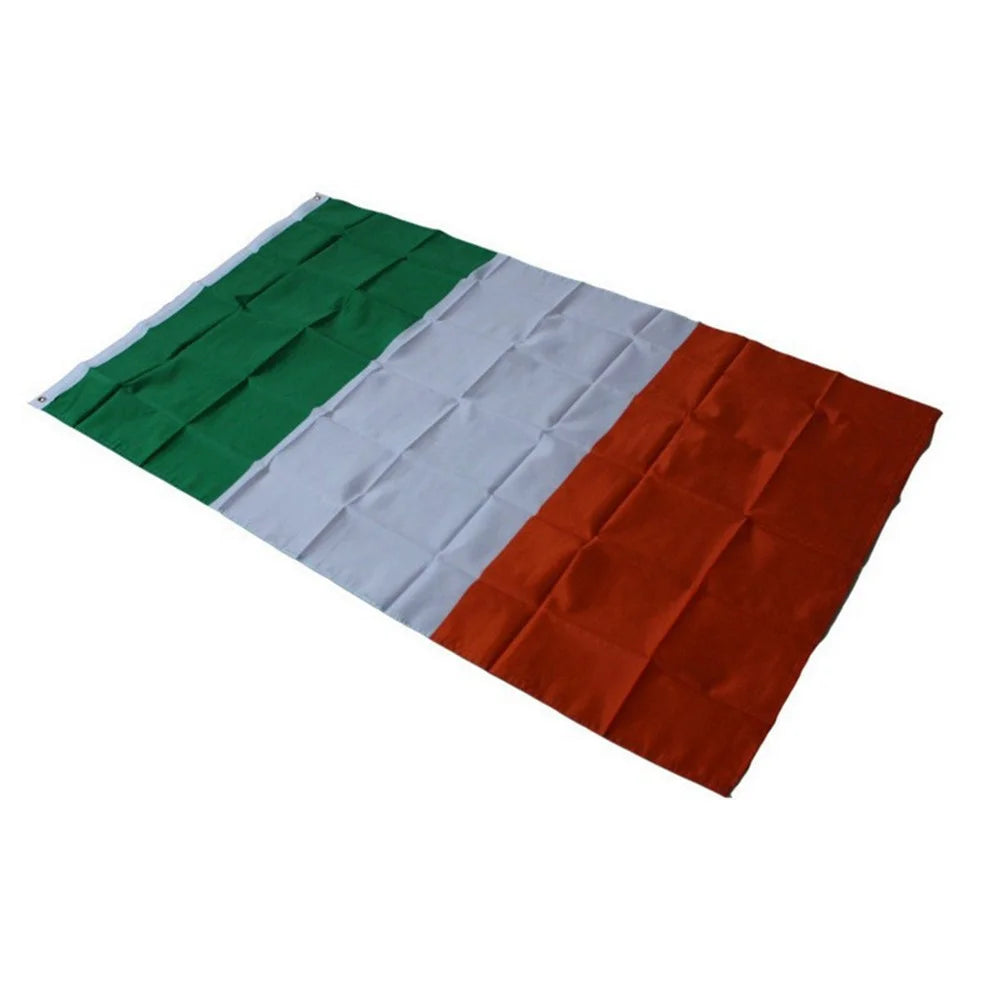 90x150cm 3x5ft Ireland Flag Polyester National Flag with Grommets for Outdoor Indoor Display - 4