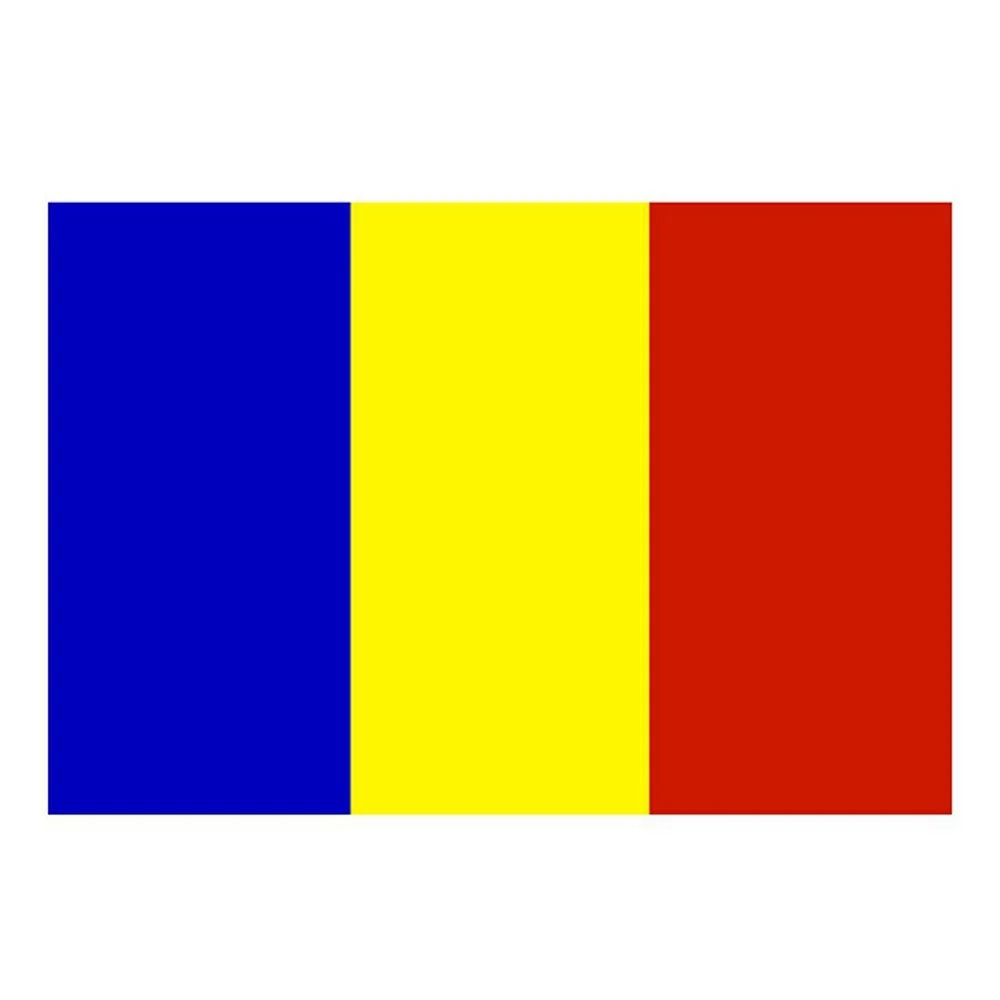 90x150cm 3x5ft Romania Flag Polyester National Flag Banner for Indoor Outdoor Display Party Decoration - 1