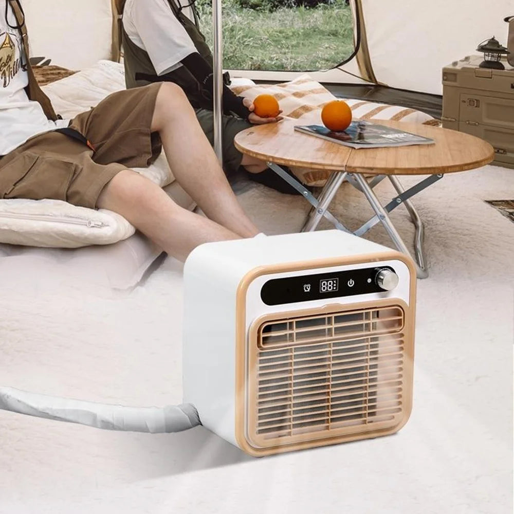 HHR-30 Portable Air Conditioner 220V 1500W Split Type Remote Control AC Unit with 1m Hose - 6