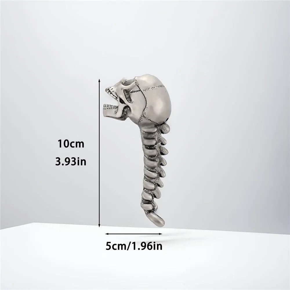 Skull Spine Bottle Opener Alloy Beer Cap Pry Bar Halloween Decor - Retro - 5
