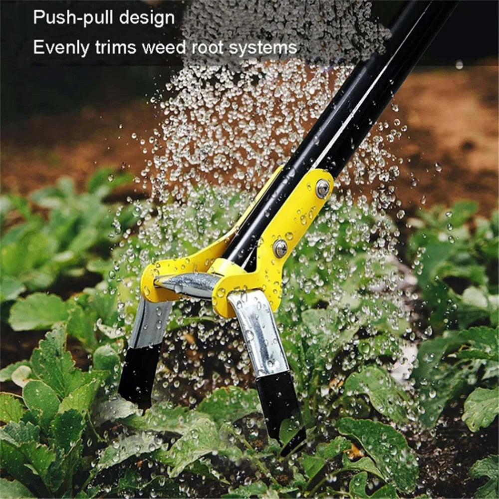 MYL-10 2m 5-Section Weeding Gardening Hoe Loop Stirrup Hoe Scuffle Hoe Garden Tool - 7