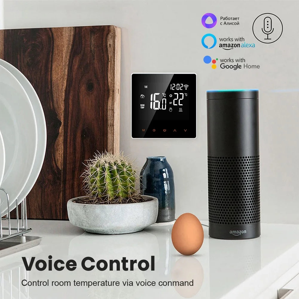 WT81 Smart WiFi Thermostat Tuya 3A Temperature Controller Support Google Home, Alexa - Water Floor Heating - 2