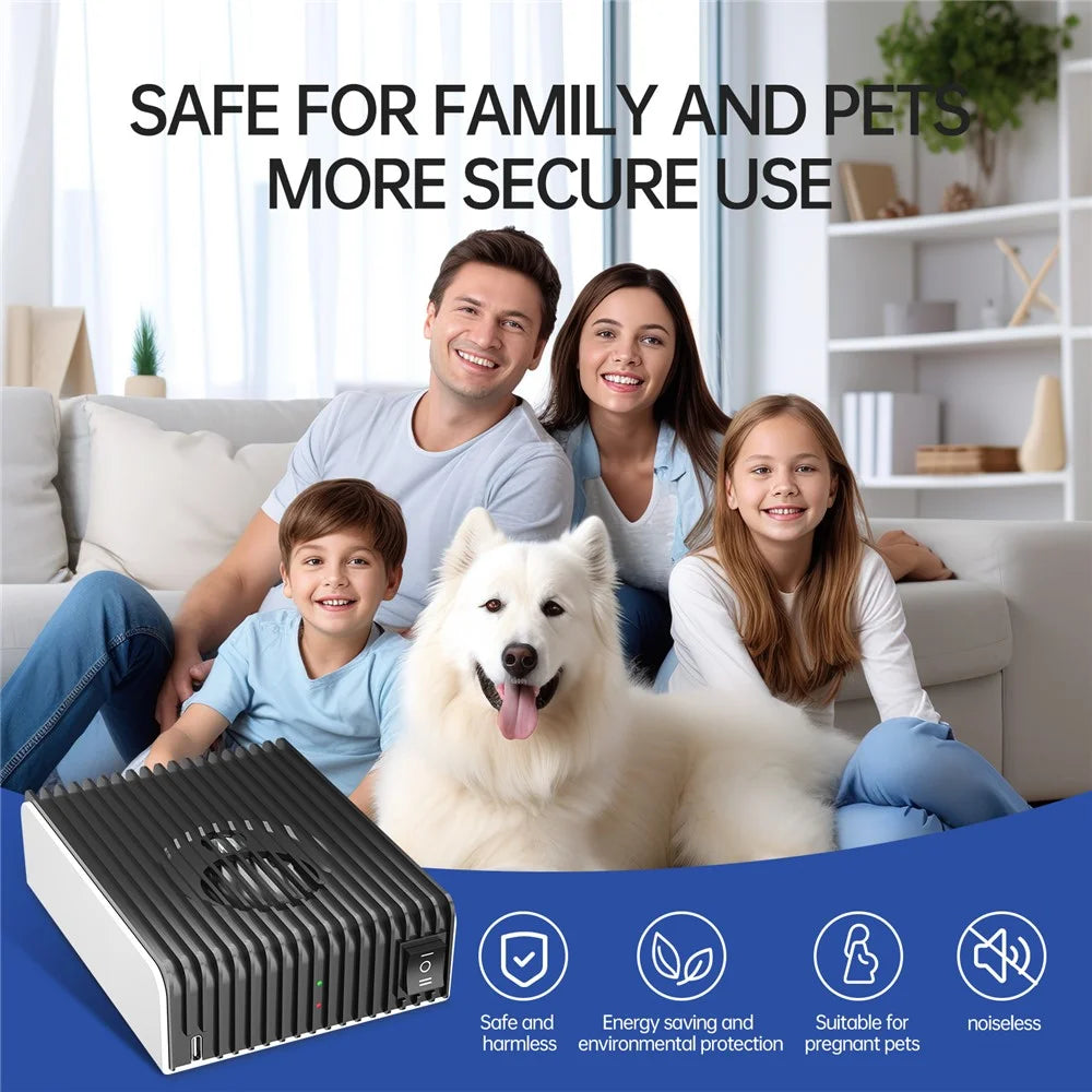 Multi-function Rodent Repeller 360 Degrees Indoor and Outdoor Ultrasonic Insect Mouse Repellent Device - 6