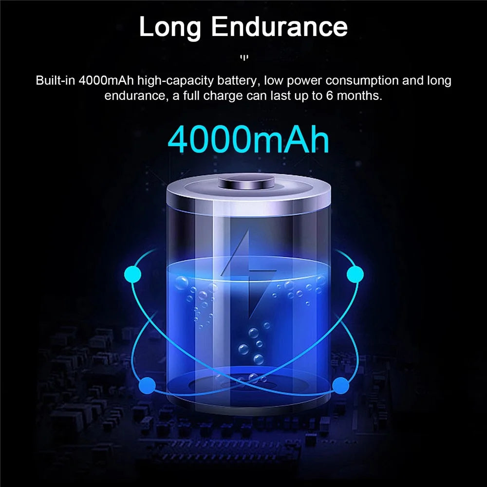 LY1668 2Pcs U / T Shape Track Curtain Electric Motor Tuya App Bluetooth-compatible Smart Automatic Curtain Controller - 2