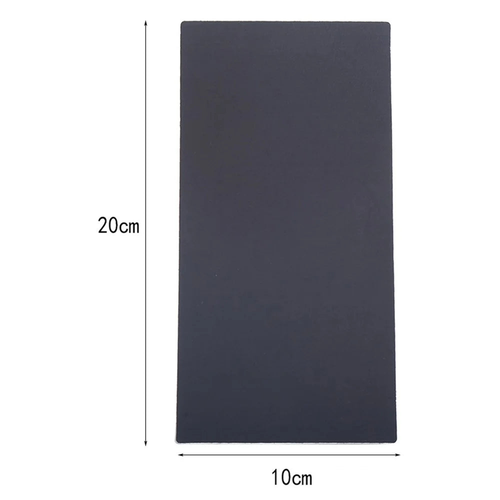 1Pc 20x10cm Black Repair Patch Cuttable Self-Adhesive Patch for Down Jacket Tent Clothes Bag - 6