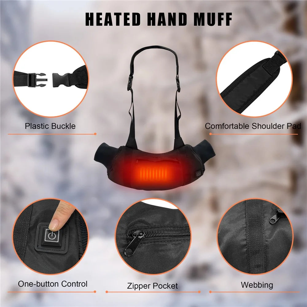 MYDAYS OUTDOOR 850601 Polyester Pongee Heated Hand Warmer Pouch for Cold Weather - 7