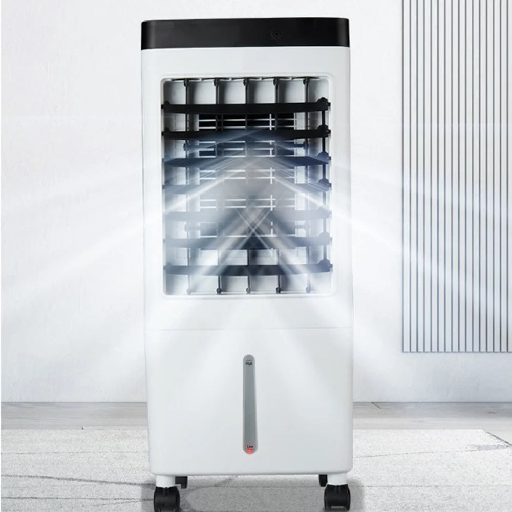 Portable Air Cooler Home Remote Control Evaporative Cooling Tower Fan Humidifier - EU Plug - 4