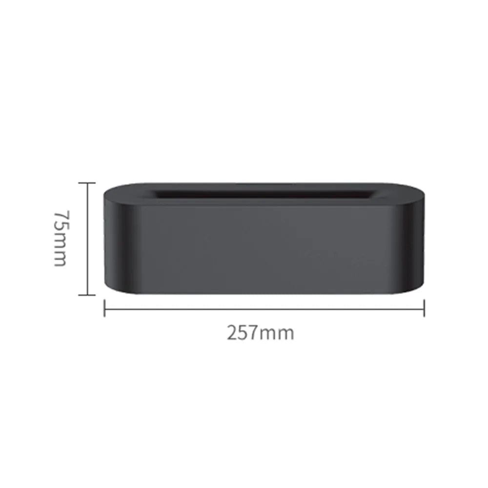 DQ709 Colorful Simulation Flame USB Humidifier Home Office Desktop Aromatherapy Mist Diffuser - Black - 6