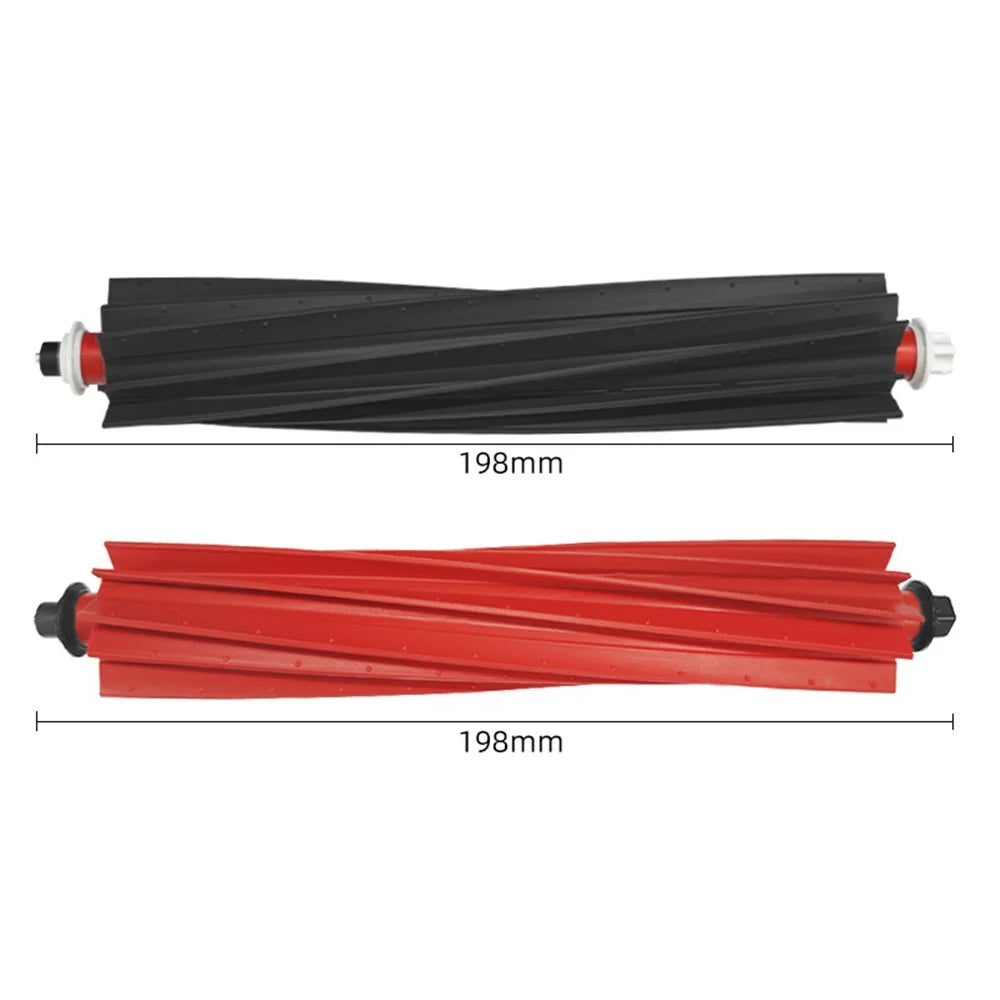 2Pcs / Set For Roborock G20S / S8 Maxv Ultra / S8 Max Ultra / Qrevo Slim Robot Cleaner Main Brush Replacement Roller Brush - 2