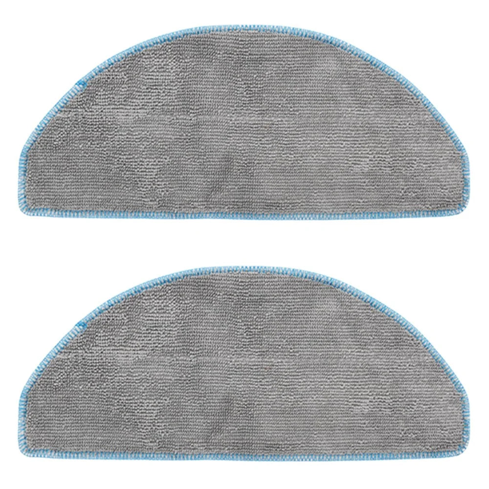2Pcs for Xiaomi Mijia 3C Ultra / iRobot Roomba 105 Combo / Essential / Eufy L50 / L60 / G50 Sweeping Robot Rag Replacement Cleaning Cloth - 1