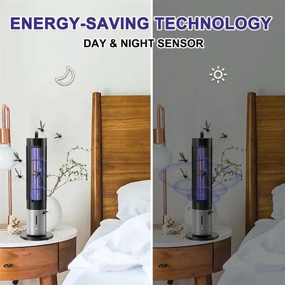 Portable Mosquito Killer Lamp for Indoor Outdoor USB Rechargeable Insect Trap Light - 3