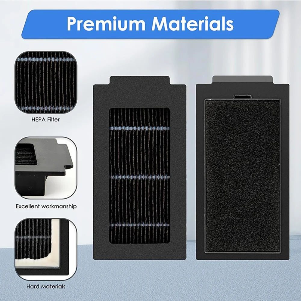 JUNSUNMAY 16Pcs  /  Set Replacement Parts Kit for Ecovacs Deebot T50 Pro  /  T50 Max  /  T50 Omni  /  T50 Pro Omni with Main Brush HEPA Filter Mop Pad Dust Bag - 2