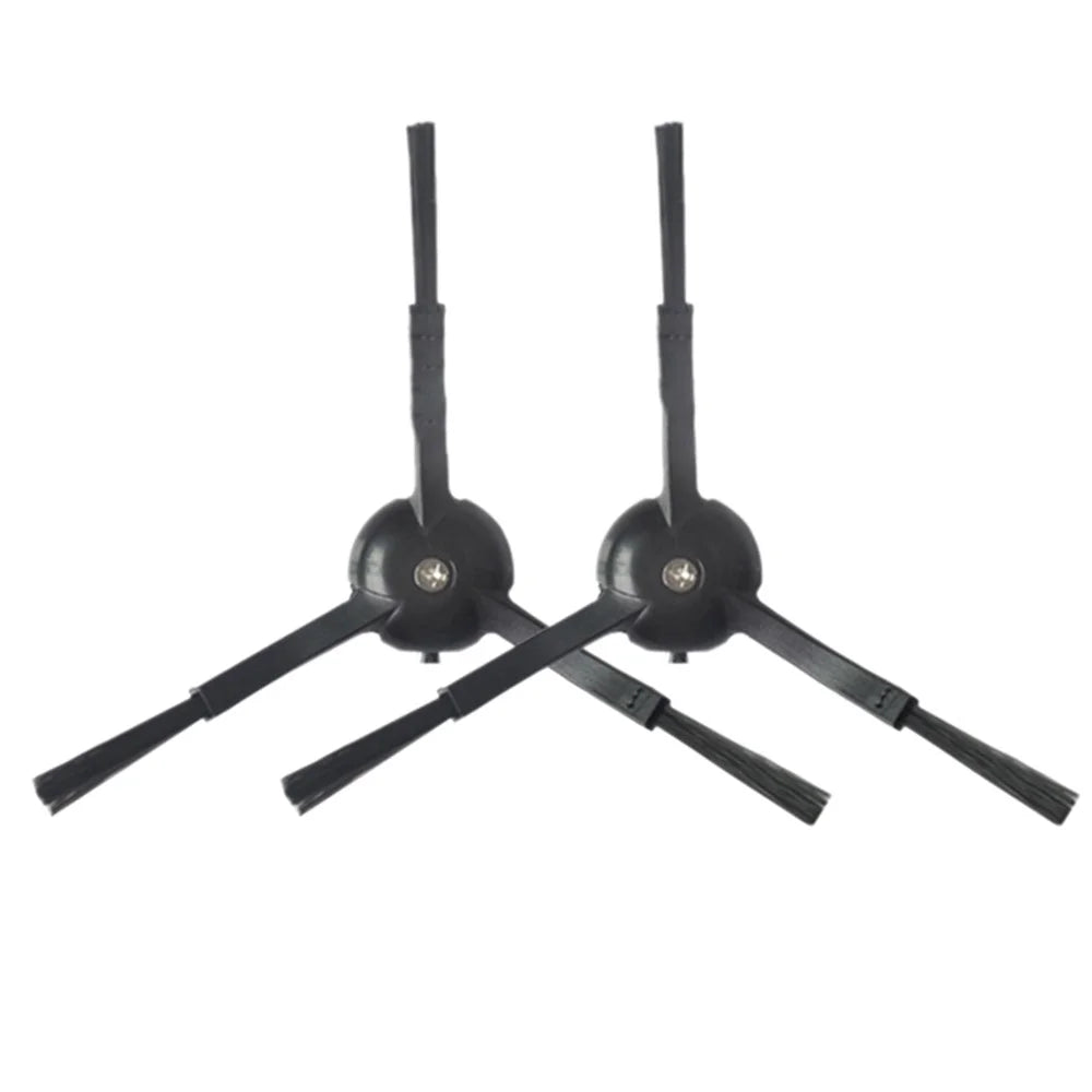 2Pcs 3-Armed Side Brush for Roborock T7S / T7S Plus / G20 / S8 / S8+ / S8 Ultra Accessories (Black) - 1