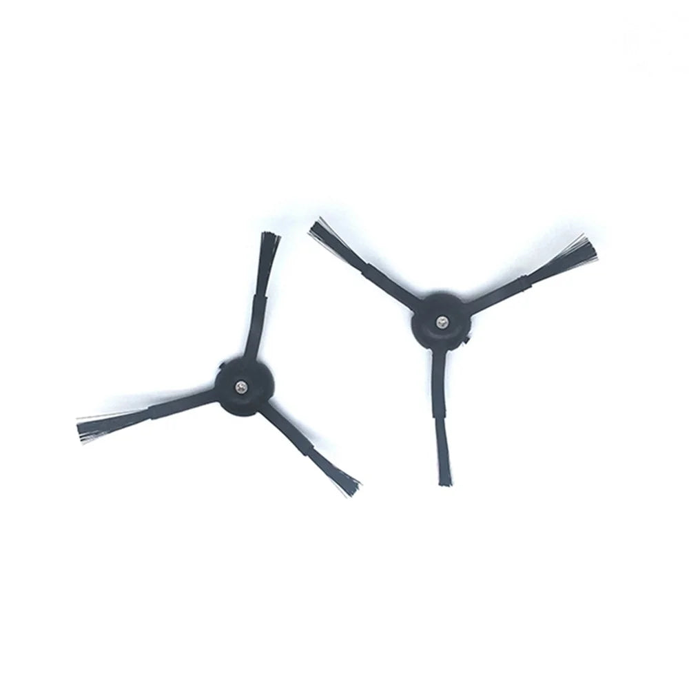 2Pcs 3-Armed Side Brush for Roborock T7S / T7S Plus / G20 / S8 / S8+ / S8 Ultra Accessories (Black) - 2