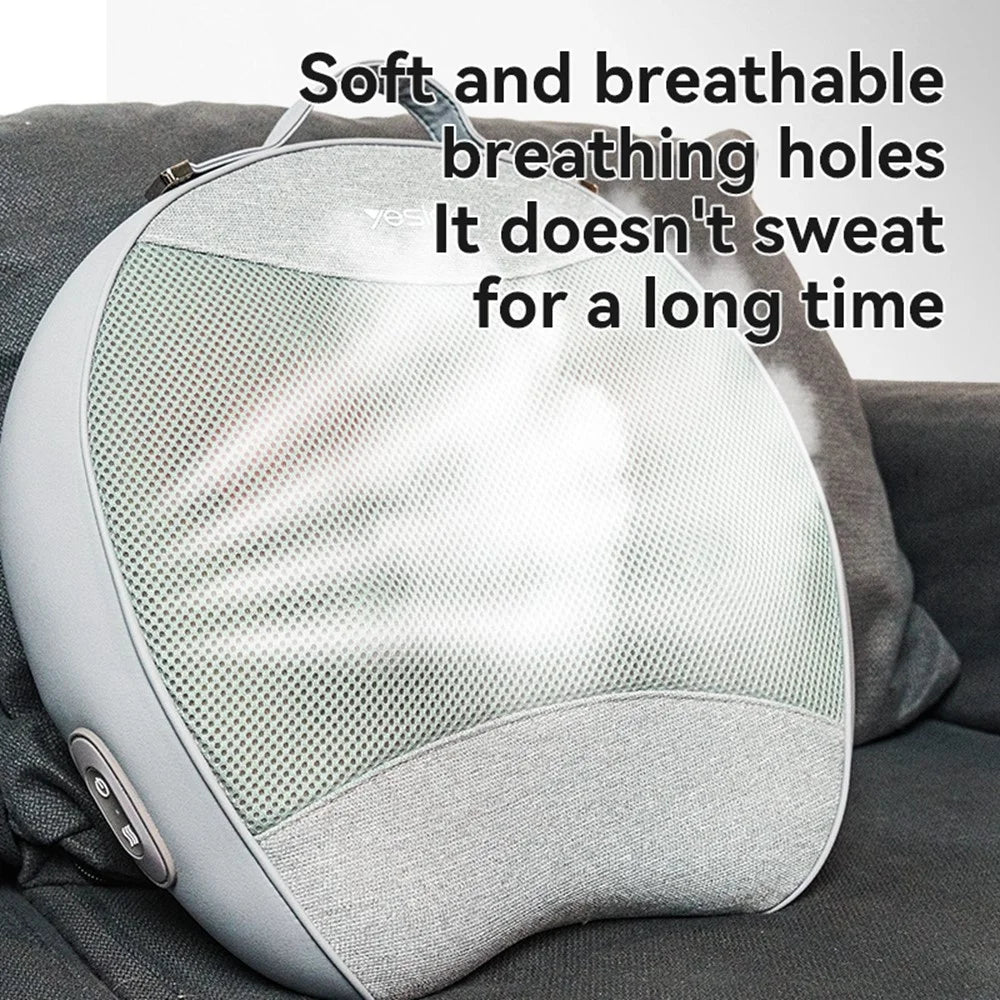 YESIDO MG15 Rechargeable Back Massager Hot Compress Ergonomic Relieve Fatigue Massage Tool - 5