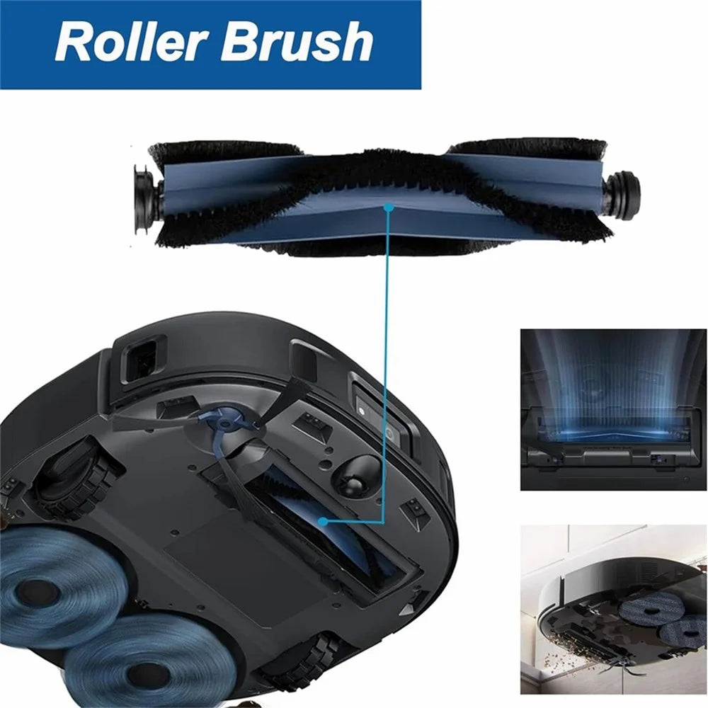 For Eufy X10 Pro Omni / X10 Pro Robot Vacuum Cleaner Replacement Main Brush - 2