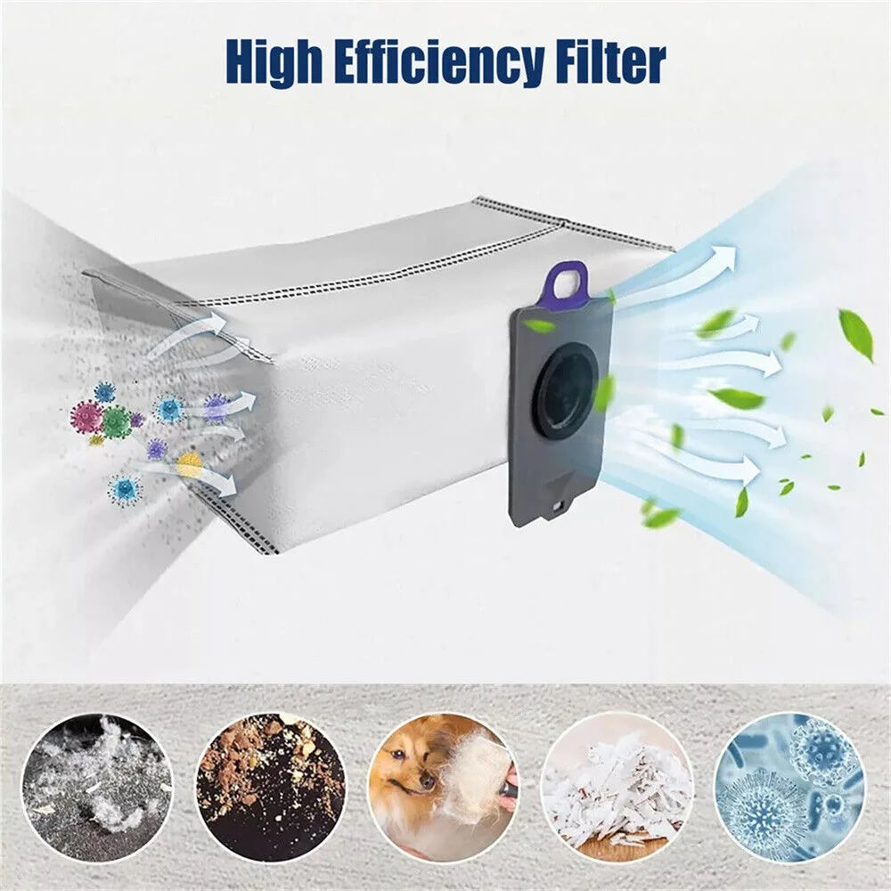 For Narwal Freo Z Ultra Robot Vacuum Cleaner Dust Bag Replacement Filter Disposable Collection - 3