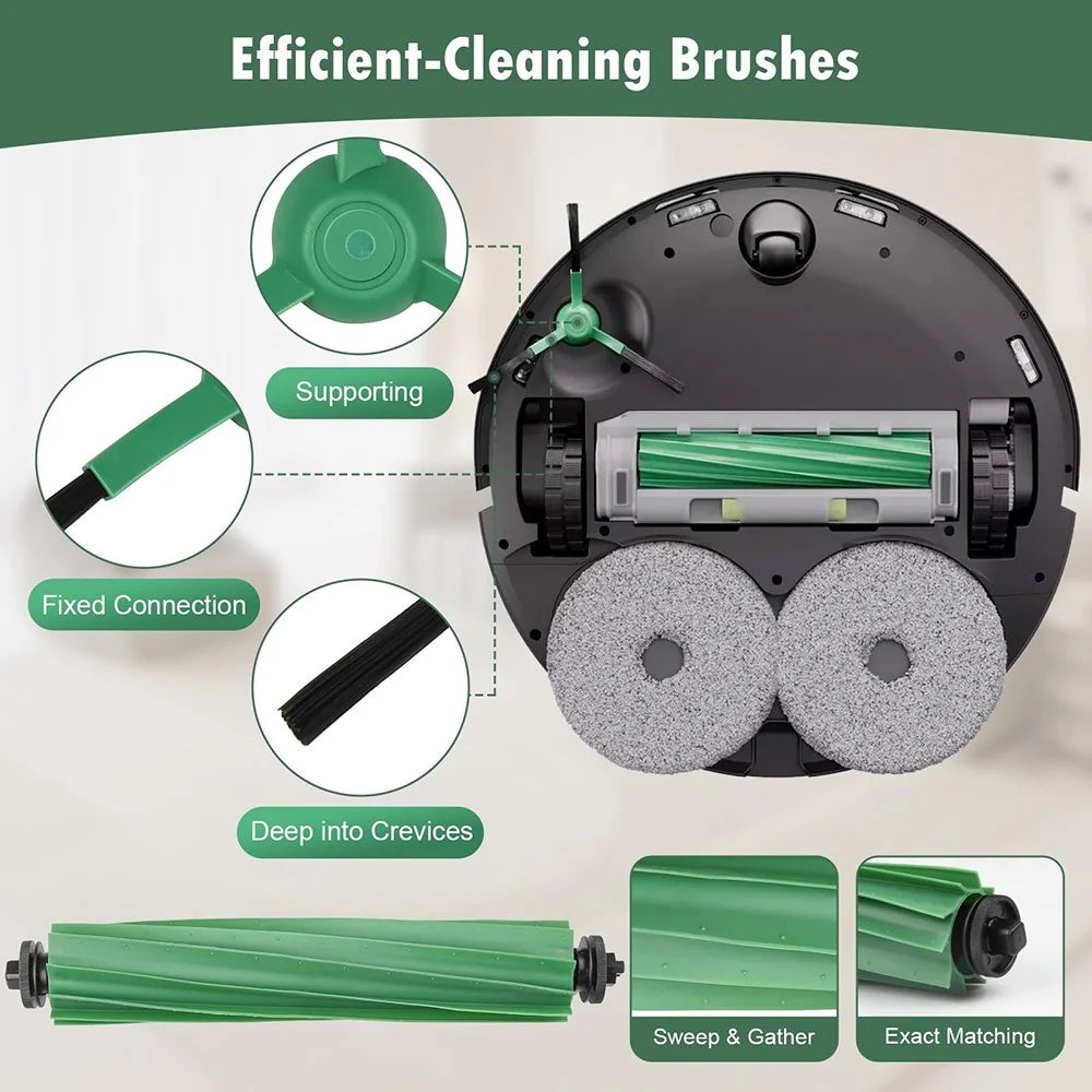 For iRobot Roomba Plus 505 Combo / 405 Combo Main Brush Replacement Part Vacuum Cleaner Accessory - 2