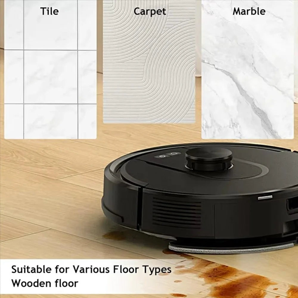 For Roborock Q7 M5 / Q7 M5+ / Q7 TF / Q7 TF+ Mop Cloth Vacuum Cleaner Dust Removal Floor Cleaning Pad - 4