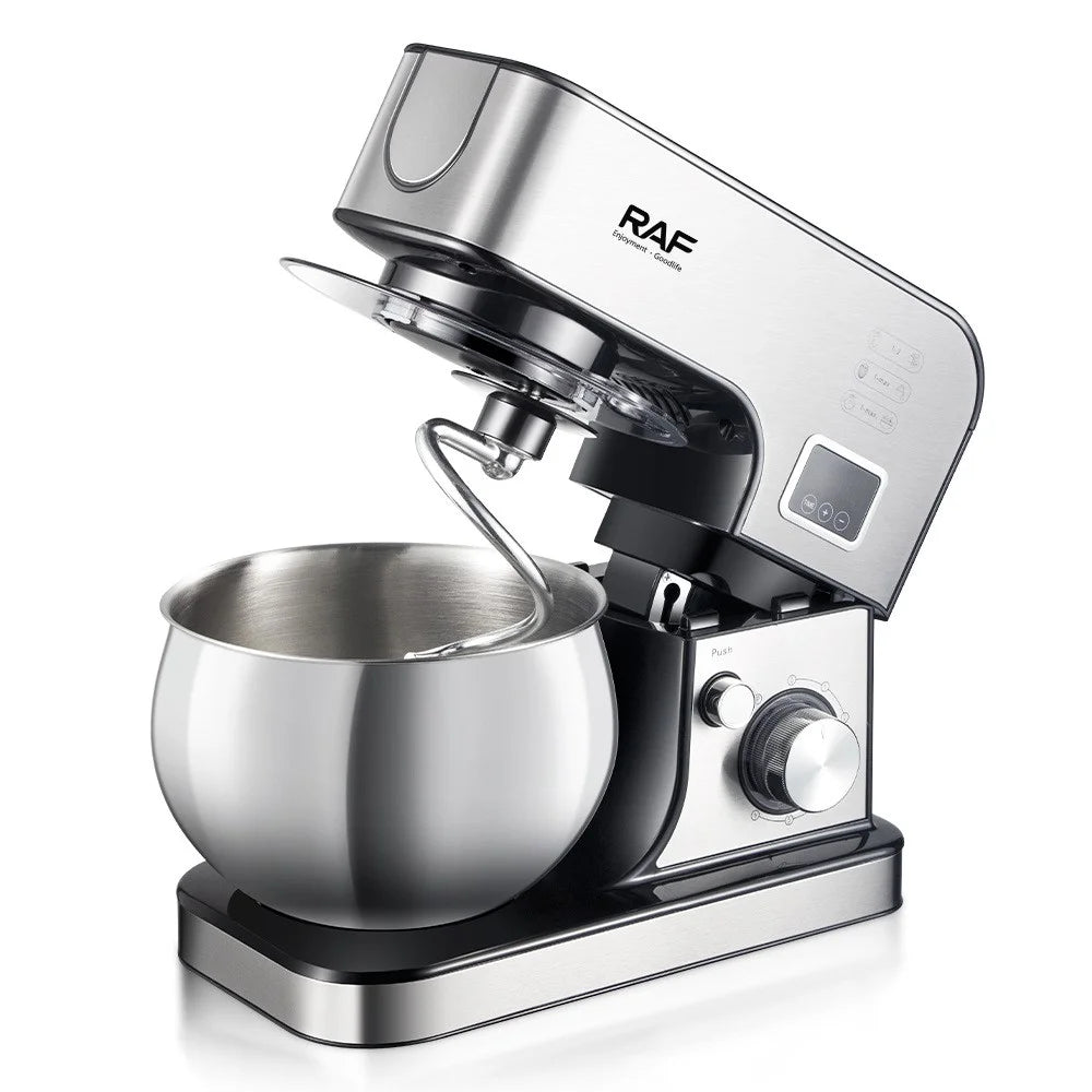 RAF R6606 Stand Mixer Multifunctional Automatic Dough Kneader Egg Beater Cream Whipper (BPA Free, No FDA) - EU Plug - 4