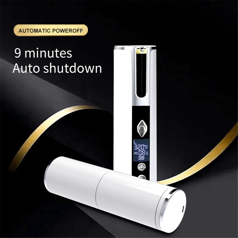 DYM-032 Smart Automatic Curling Iron Hair Comb Wireless Curling Iron Portable Women Styling Comb - 5