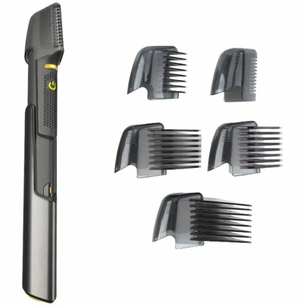 Electric Shaver 3 In 1 Multifunctional Grooming Kit Hair Trimmer Beard Trimmer Body Hair Remover Adjustable Length - 1