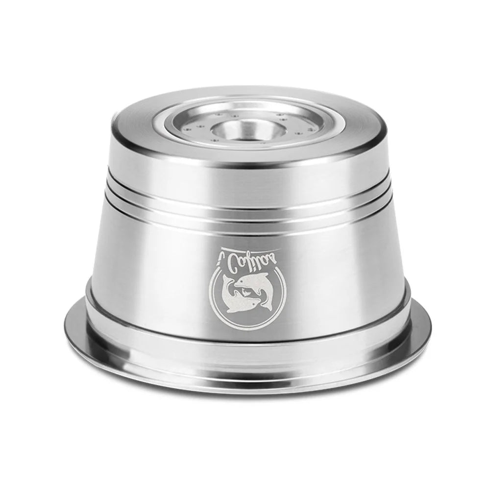 ICAFILAS bl320 Stainless Steel Refillable Reusable Coffee Capsule Filter for Caffitaly / Tchibo Machine (BPA Free, No FDA Certificate) - 2