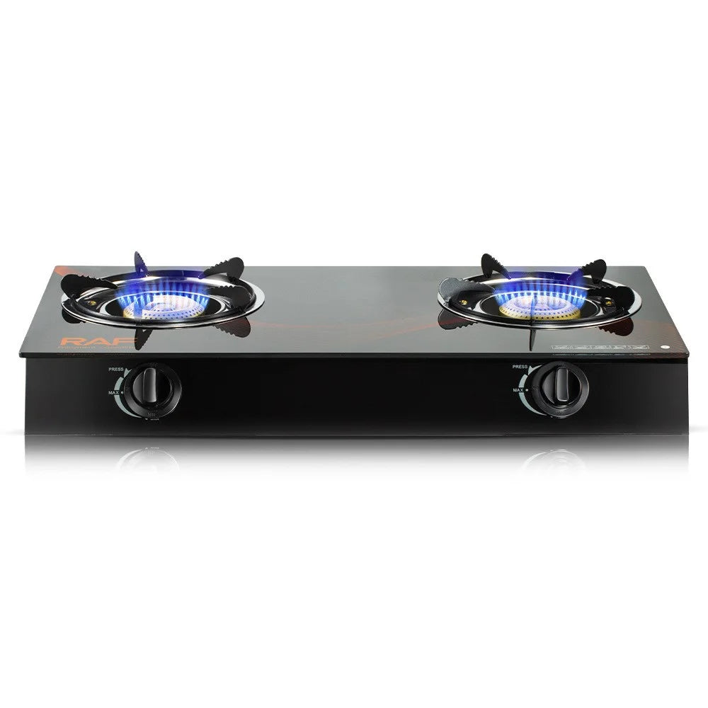 RAF R.8051 Double Burners Gas Cooker Stove Household Kitchen Integrated Cooktops - 3
