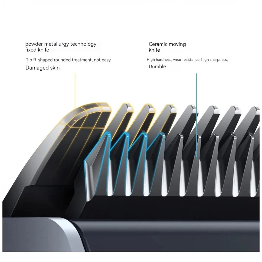 XIAOMI MIJIA MJGHHC2LF Hair Clipper with Digital Display IPX7 Waterproof Hair Cutting Trimmer (Chinese Version) - 5