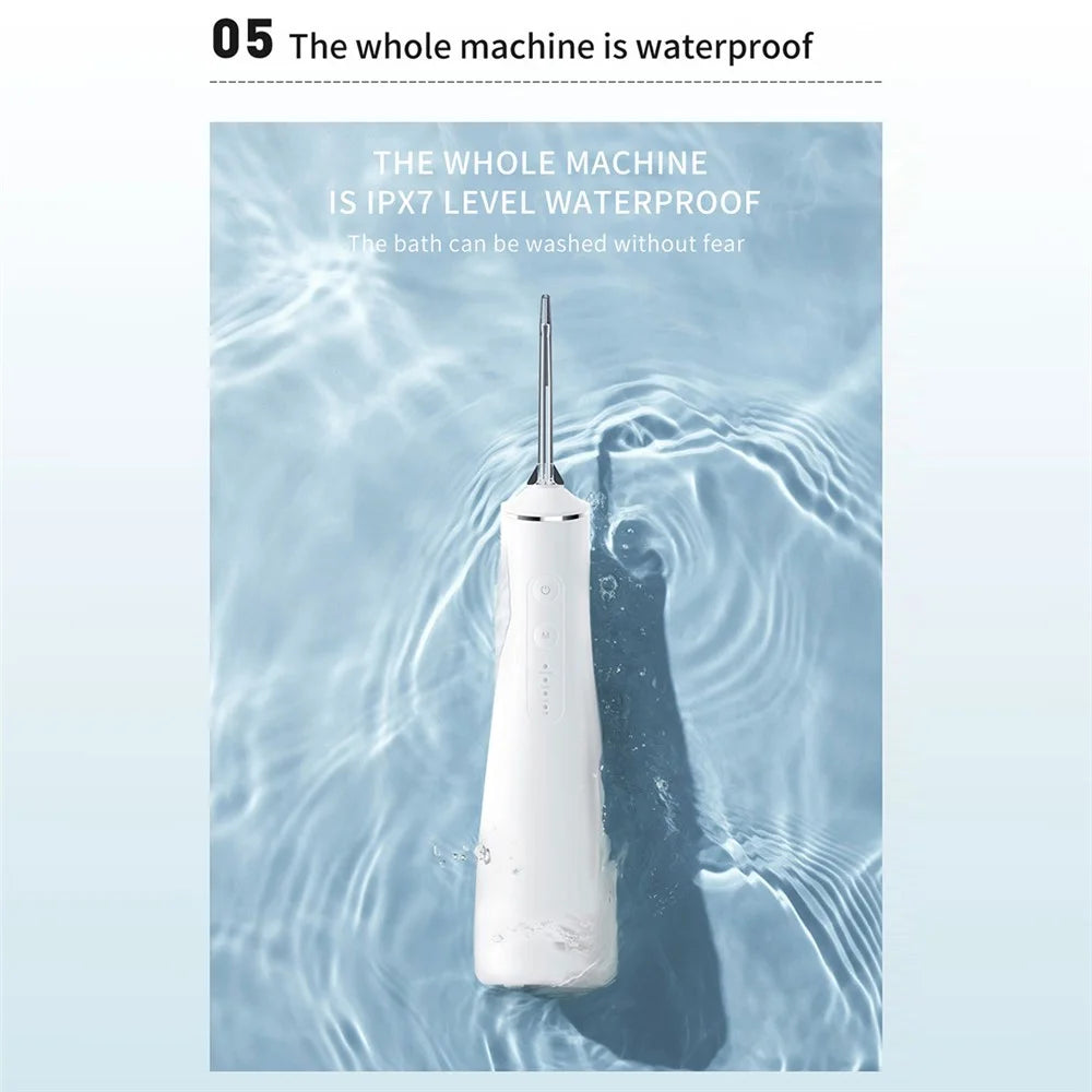 XY01 Cordless Water Dental Flosser Teeth Cleaner Portable Dental Oral Irrigator Teeth Cleaning Tool Oral Irrigator - 7