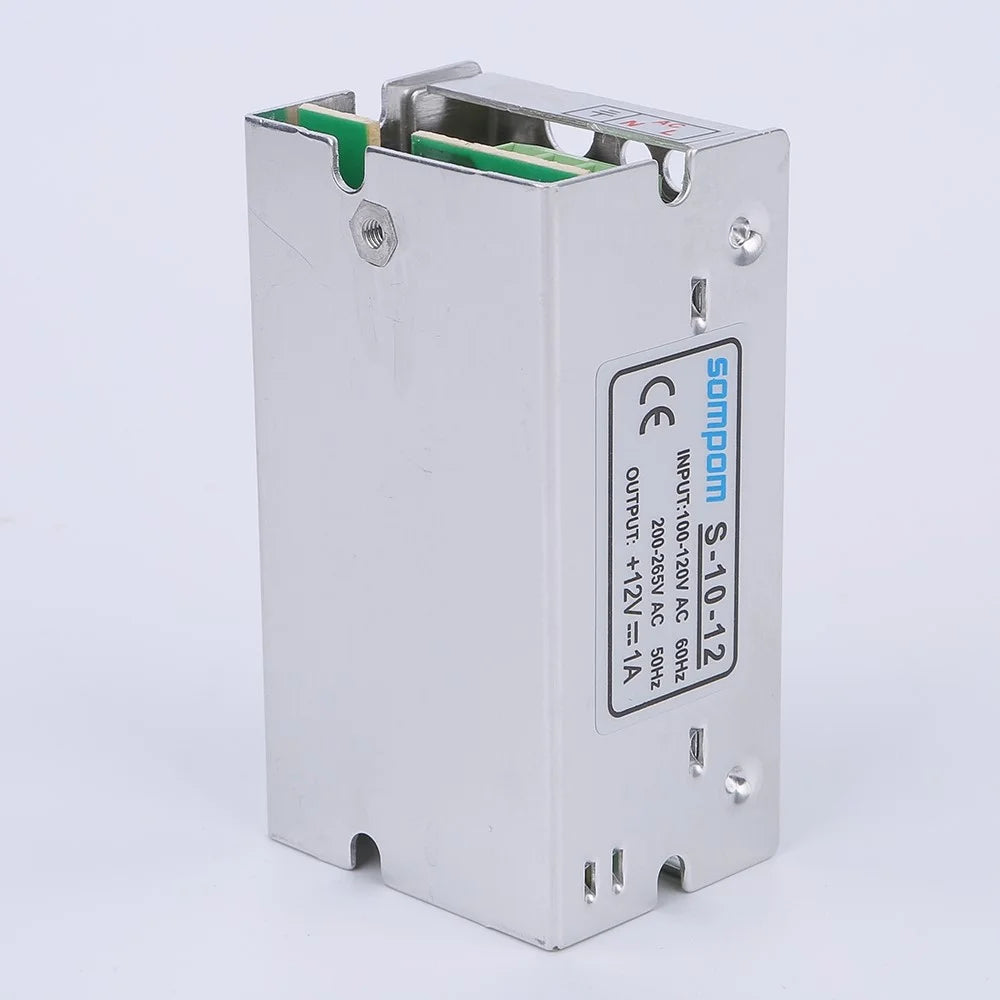 SOMPOM S-15-12 12V 1A 12W LED Power Supply Transformer Adapter LED Strip Switch Driver - 2