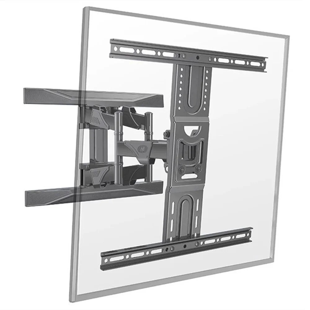 NORTH BAYOU P6 TV Wall Mount 45-75 Inch Full Motion LED LCD Screen Mount Max VESA 600x400mm, 45.5kg Bearing Weight - 1