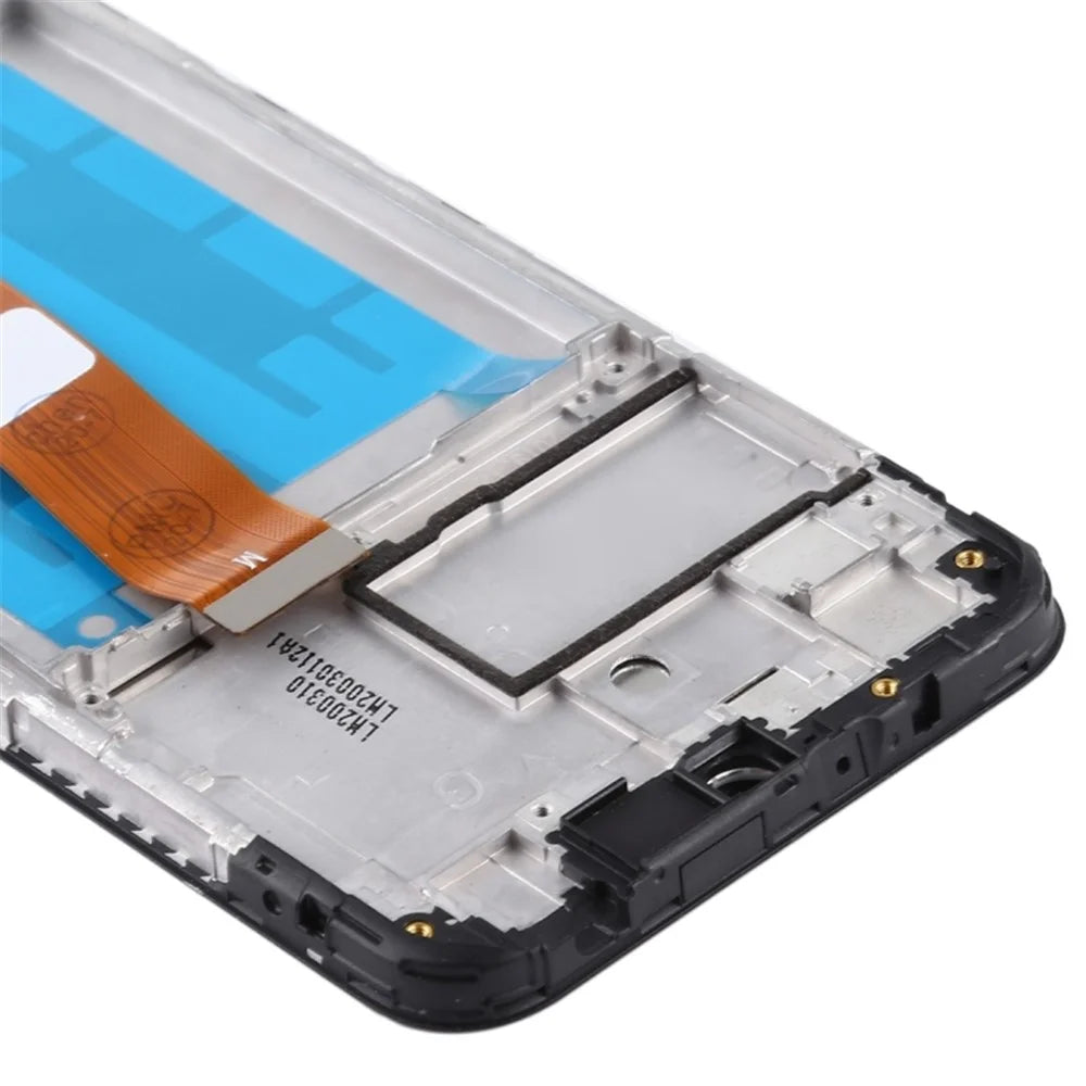 Assembly LCD Screen and Digitizer Assembly + Frame (Narrow Flex Cable) for Samsung Galaxy A01 A015 Replacement - 2