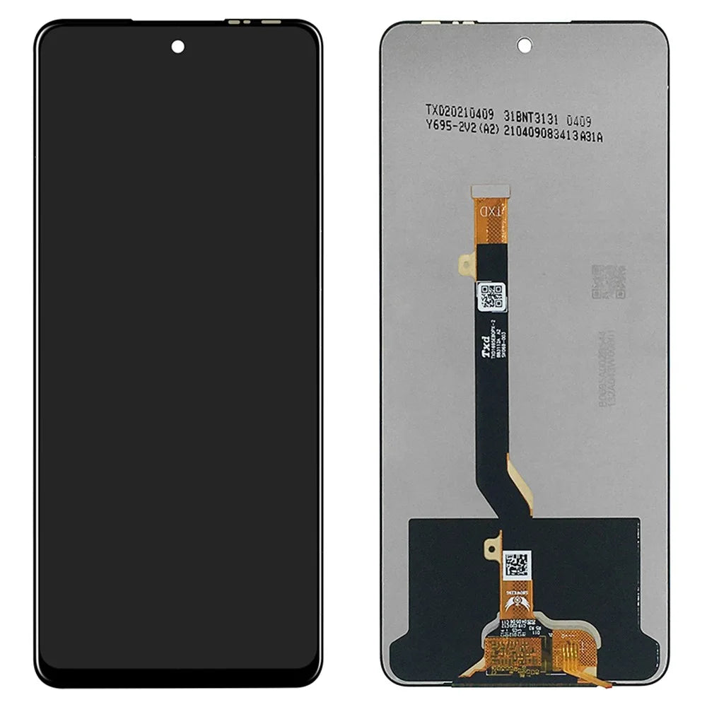 Grade C LCD Display Touch Screen and Digitizer Assembly Cell Phone Parts (Without Logo) for TECNO Pova 2 4G LE7 - 1