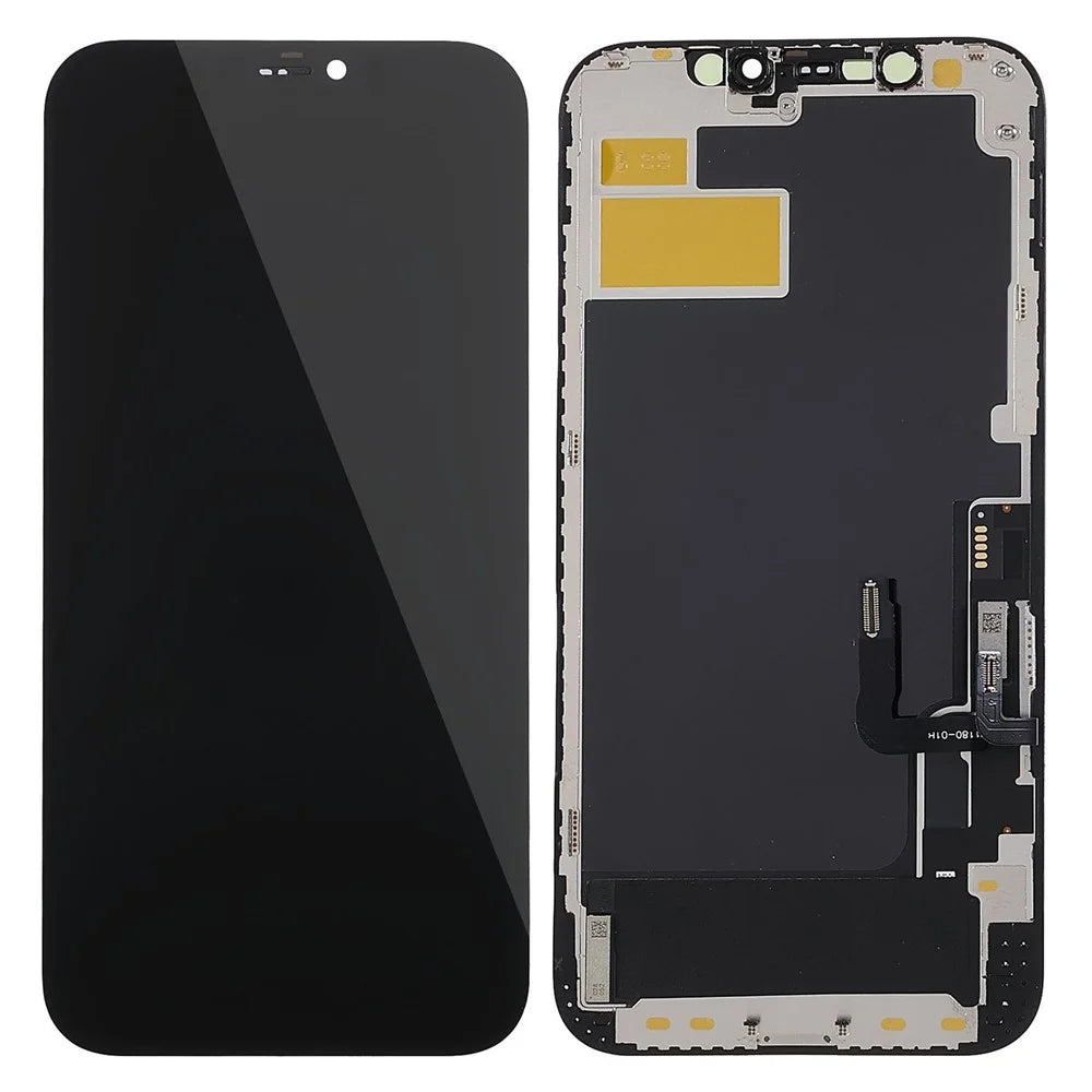 Grade C Mobile Phone Part OLED Screen and Digitizer Assembly Replacement Accessories (SL-OLED Workmanship) for iPhone 12 6.1 inch/12 Pro 6.1 inch (Without Logo) - 1