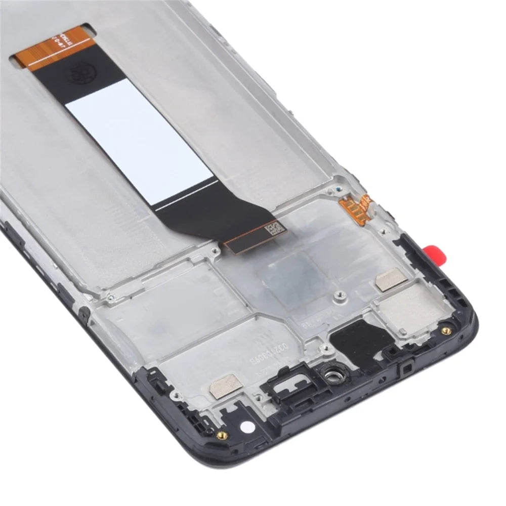 For Xiaomi Redmi Note 10T 5G M2103K19I/Note 10 5G/Poco M3 Pro 5G Grade B LCD Screen and Digitizer Assembly + Frame Part (without Logo) - Black - 4