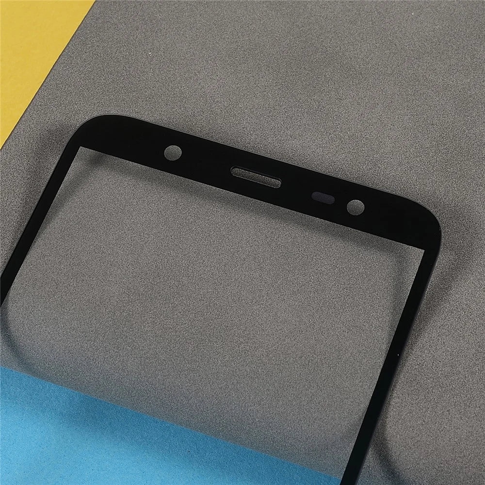 For Samsung Galaxy J8 (2018) J810 Front Screen Glass Lens Replacement Part (without logo) - 3