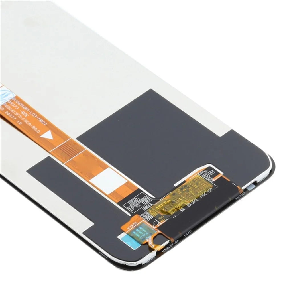 For Realme C17 RMX2101/7i (Asia) RMX2103 Grade C LCD Screen and Digitizer Assembly Replacement Part (without Logo) - Black - 3