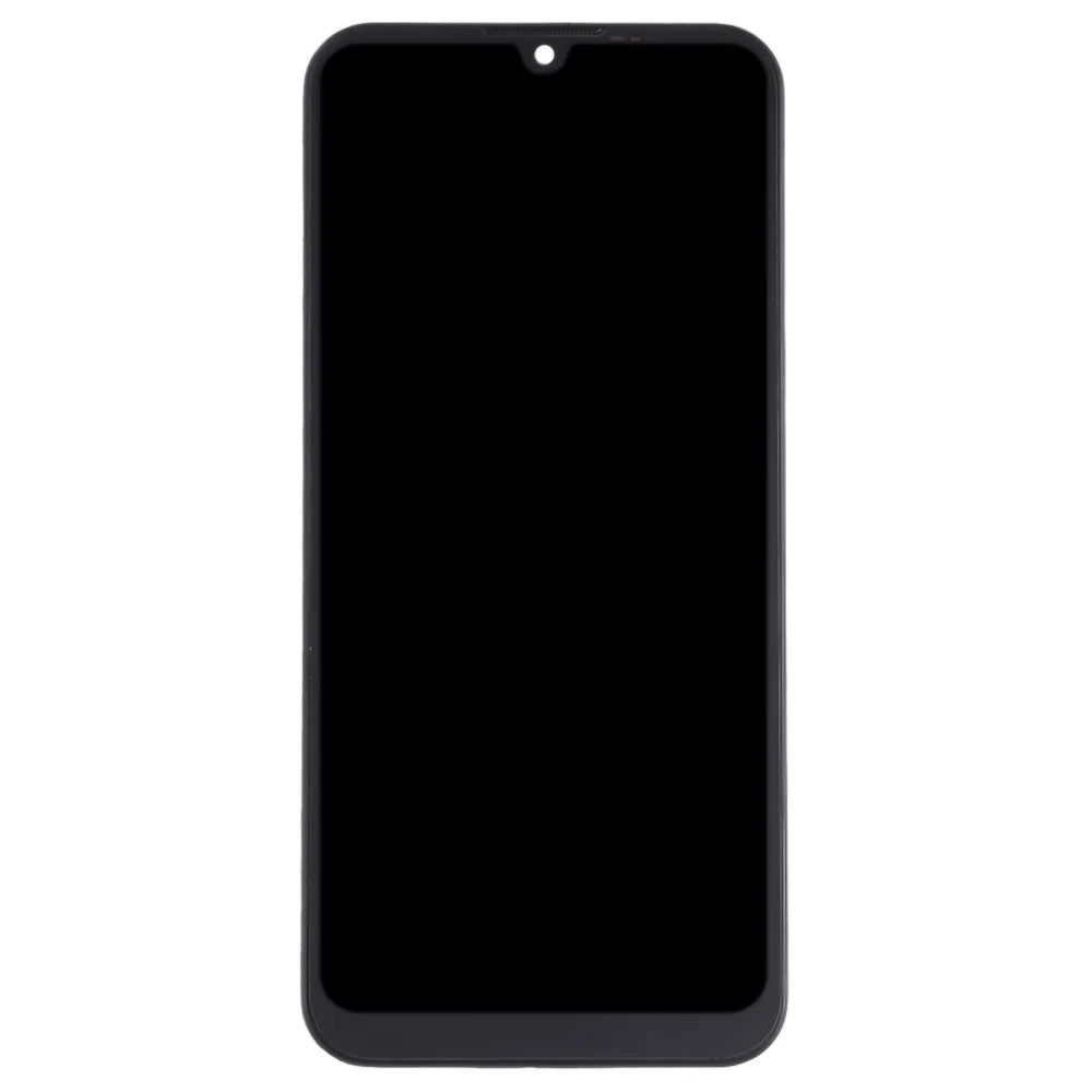 For Motorola Moto E6s (2020) XT2053 Grade B LCD Screen and Digitizer Assembly + Frame Part (without Logo) - Black - 3
