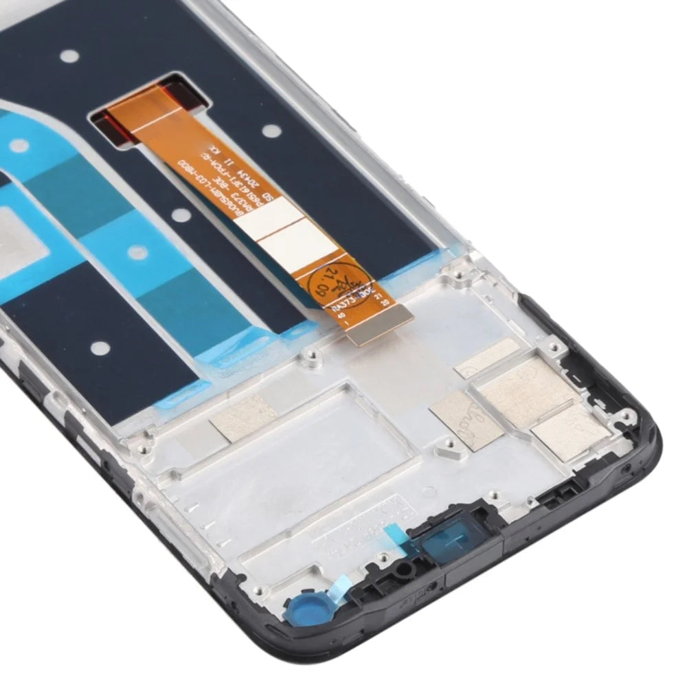 For Realme 7i (Asia) RMX2103/C17 RMX2101 Grade C LCD Screen and Digitizer Assembly + Frame Replacement Part (without Logo) - 4