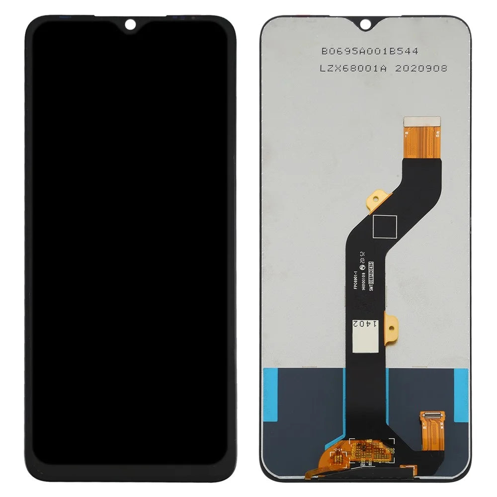 For Tecno Spark 8C 4G KG5k, KG5j Grade C LCD Screen and Digitizer Assembly Replacement Part (without Logo) - 1