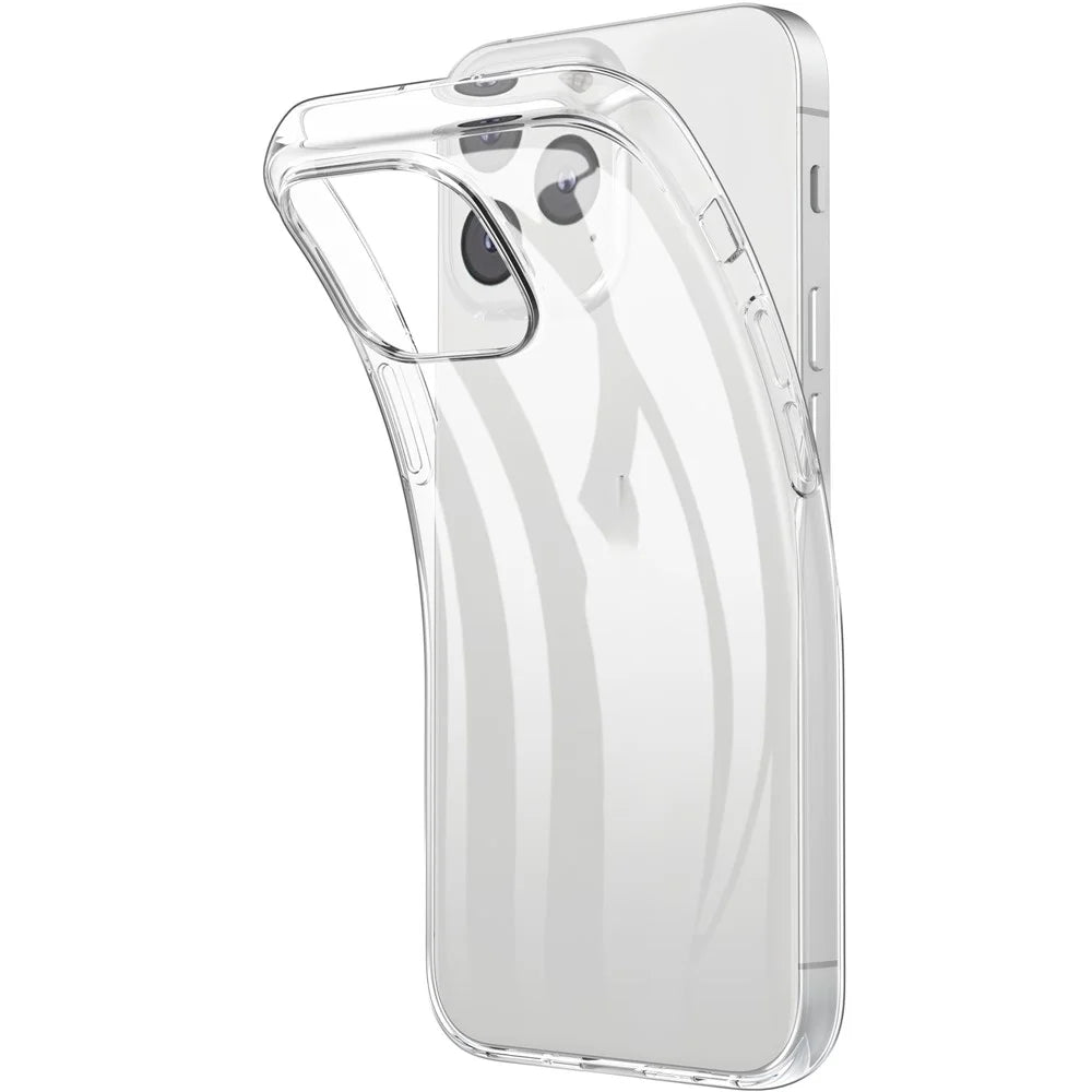 Transparent Phone Case for iPhone 14 6.1 inch, Fingerprint-free Anti-scratch Soft TPU Cover - 2
