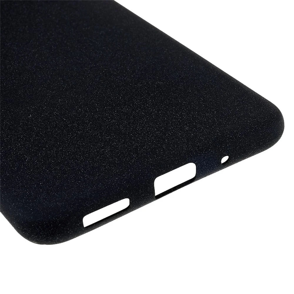 For Samsung Galaxy M53 5G Ultra Thin Anti-fall TPU Phone Case Anti-scratch Back Cover Double-Sided Matte Phone Shell - Black - 6