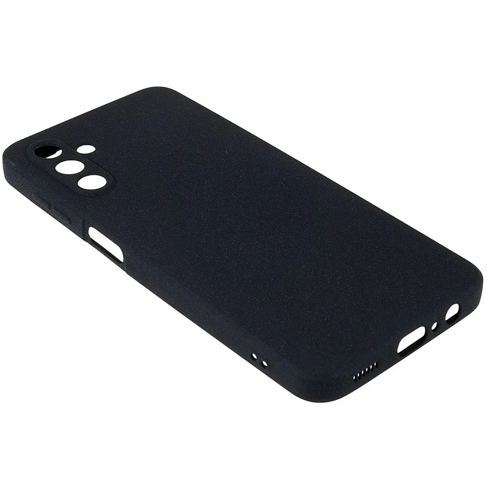 For Samsung Galaxy A13 5G / A04s 4G (164.7mm) Soft TPU Phone Case Drop-proof Back Cover Anti-wear Double-Sided Matte Phone Shell - Black - 5
