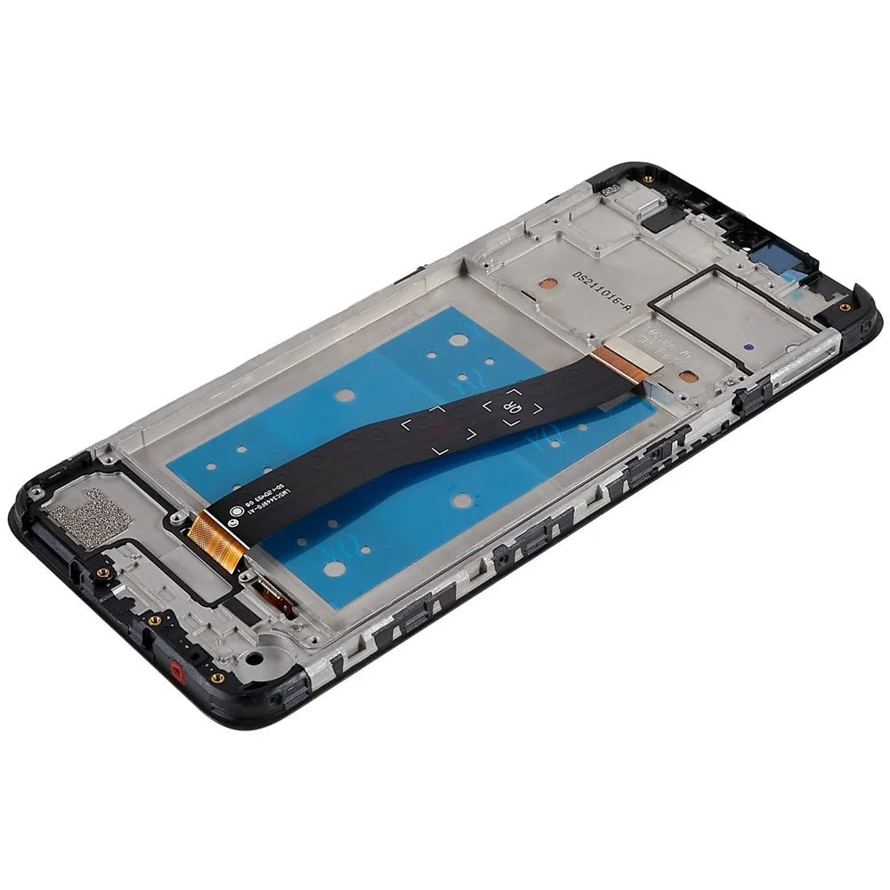 For Alcatel 3L (2021) 6056 Grade S OEM LCD Screen and Digitizer Assembly + Frame Part (without Logo) - 6