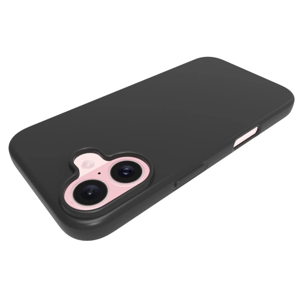 10Pcs / Pack Phone Case for iPhone 16 Matte TPU Shockproof Black Cell Phone Cover - 2