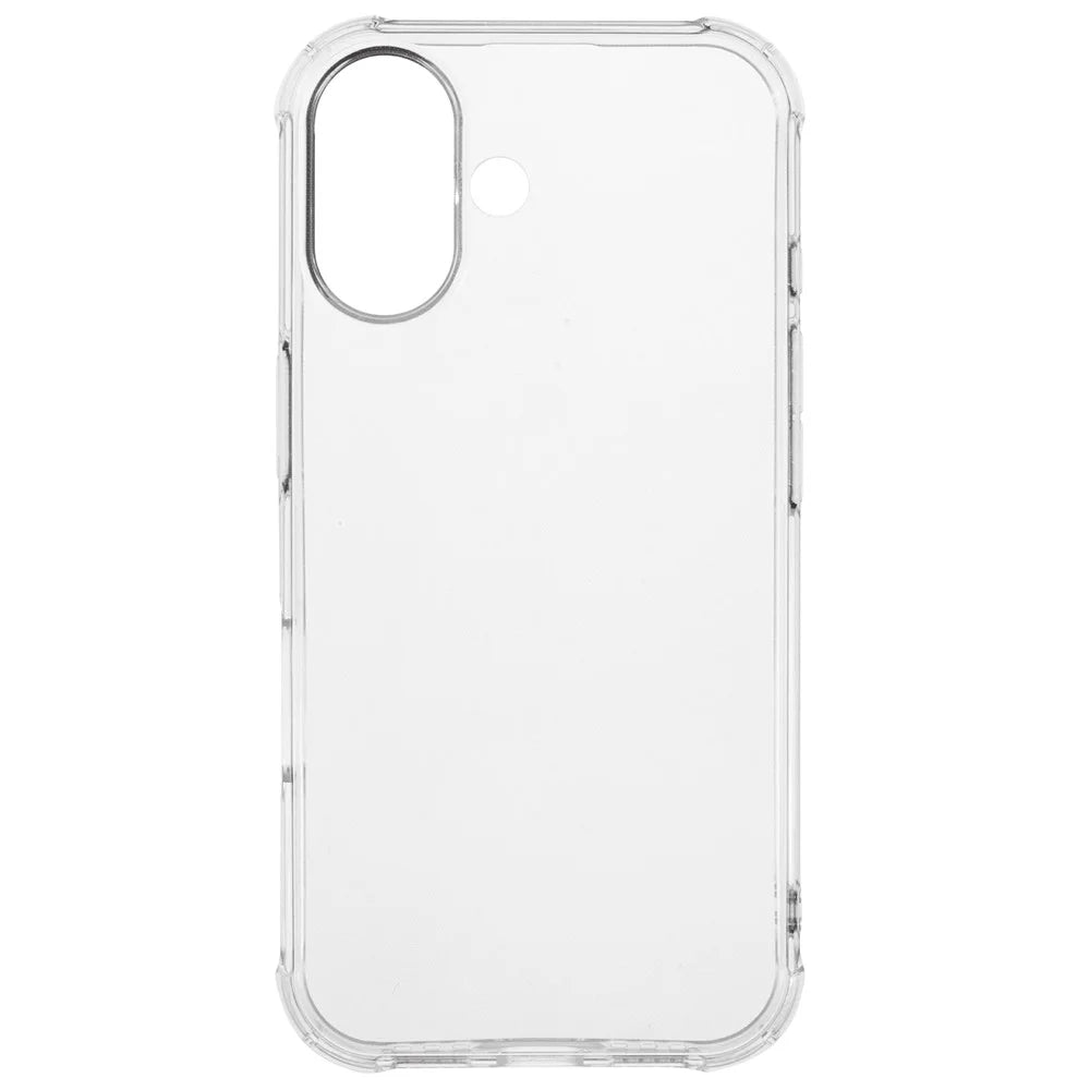 For iPhone 16 Phone Cases Clear TPU Drop-Proof Phone Cover (Big Rear Lens Cutout) - 2