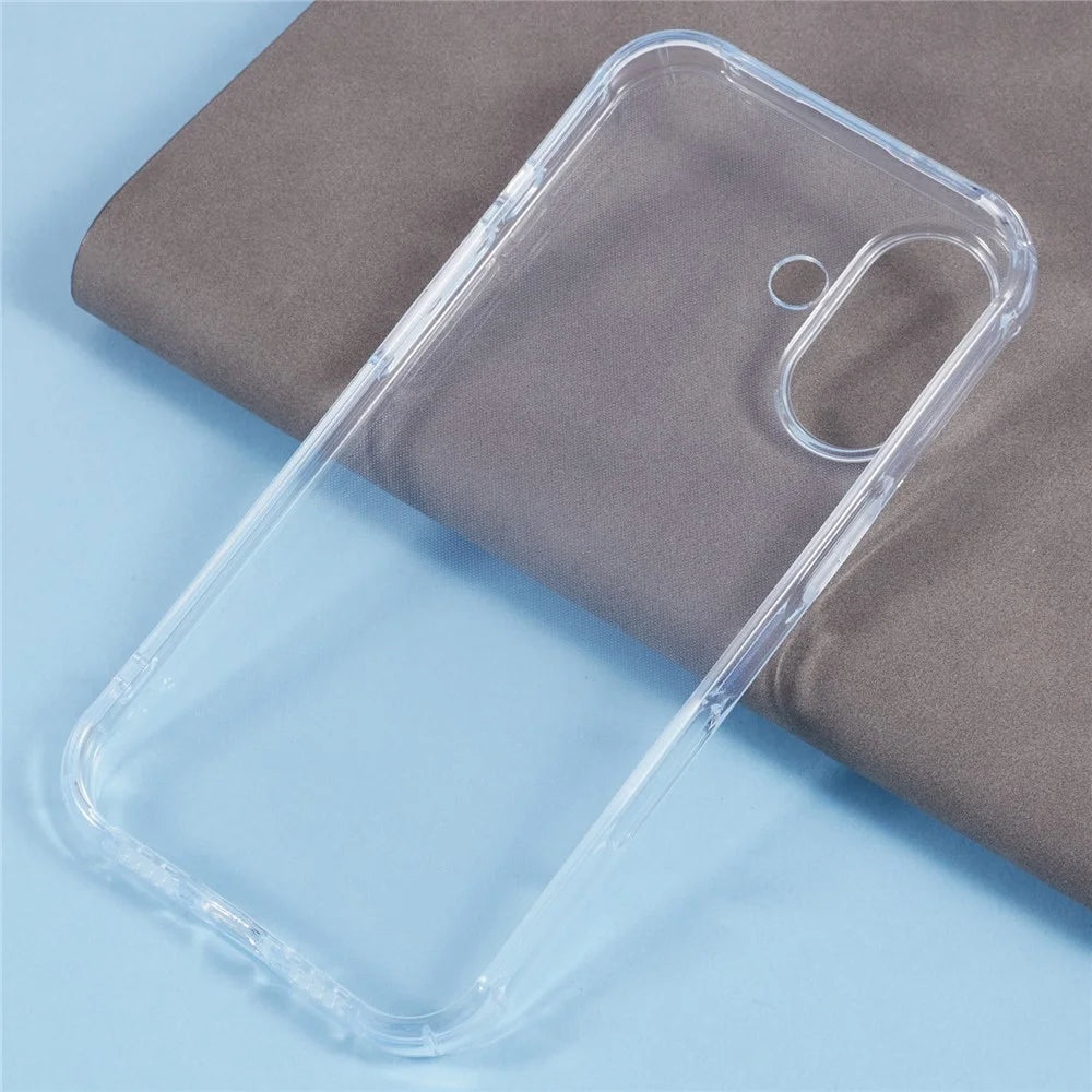 For iPhone 16 Phone Cases Clear TPU Drop-Proof Phone Cover (Big Rear Lens Cutout) - 3
