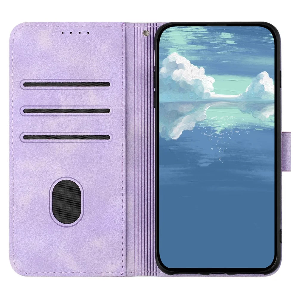 YX0040 For Infinix Note 40 Pro 4G / 5G / Note 40 Pro+ Leather Case Wallet Phone Cover - Light Purple - 2
